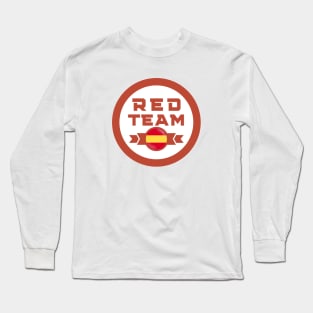 Cybersecurity Red Team Spain Gamification Badge CTF Long Sleeve T-Shirt